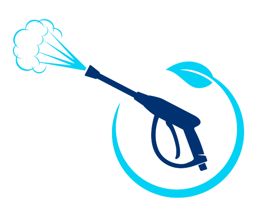 Logo di una pistola idropulitrice